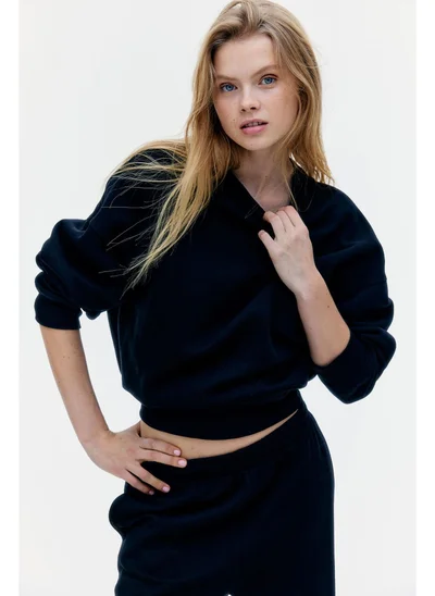 اتش اند ام بلوزة واسعة