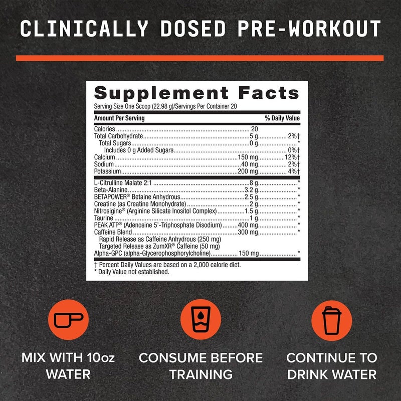 BEYOND RAW LIT Advanced Pre Workout Formula Gummy Worm for Energy Focus Endurance Pumps with 300mg Rapid and Targeted Release Caffeine Creatine Betaine Beta Alanine Taurine 20 Servings - Image 5