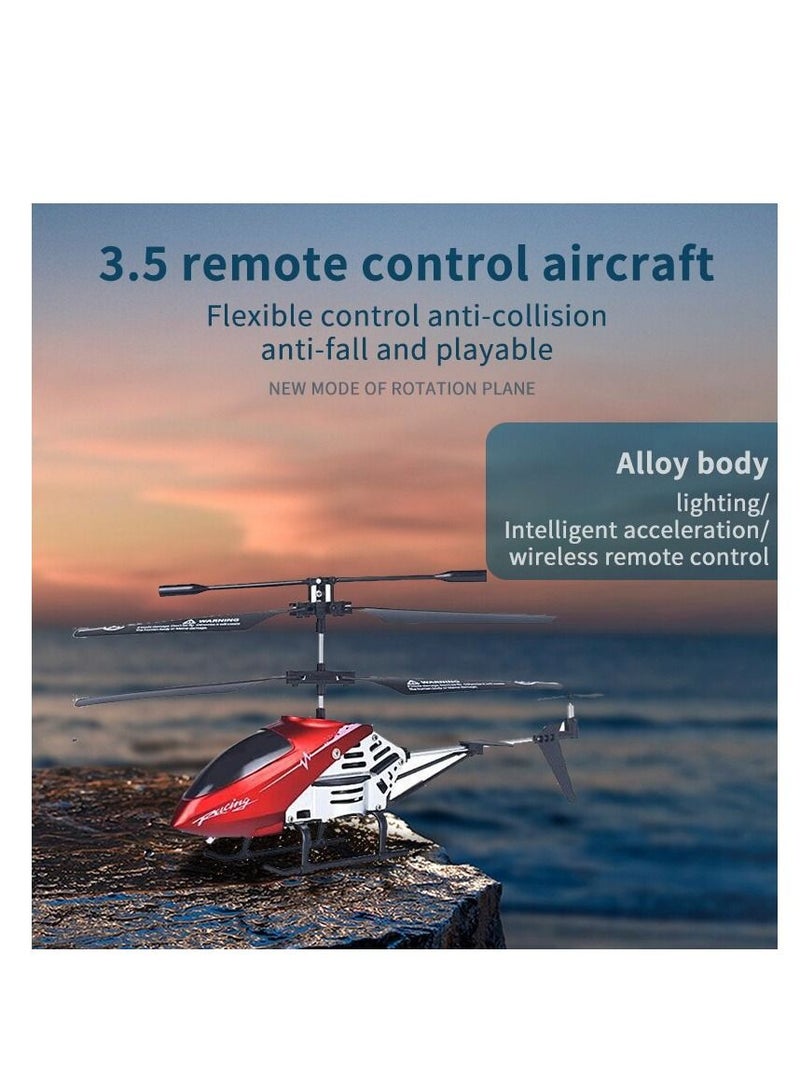 AROAQ USB Charging Helicopter With LED Light Aircraft Toy for Children Remote Control Airplane  - Image 5