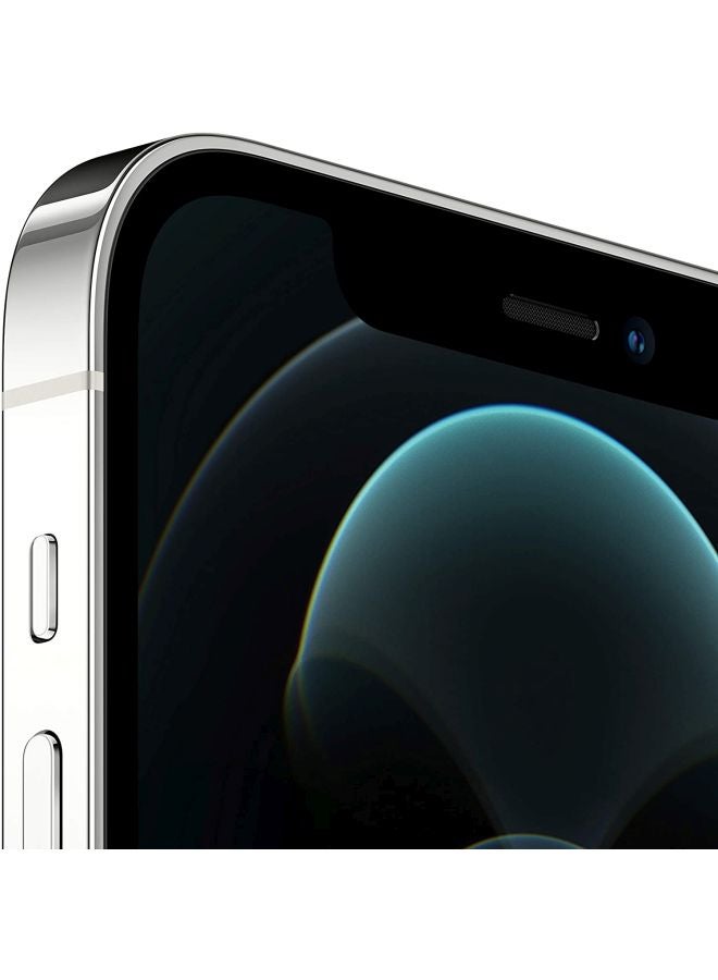 ابل  آيفون 12 برو ماكس مع فيس تايم سعة 128 جيجابايت فضي 5G - نسخة الشرق الأوسط - Image 3