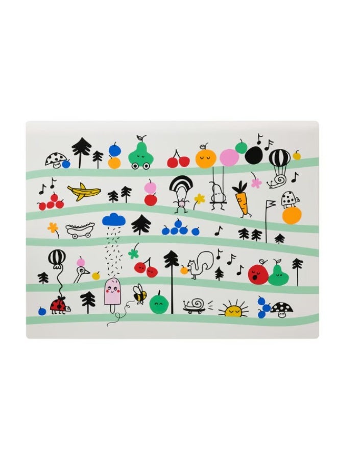 مفرش طاولة، متعدد الألوان، 30 × 40 سم - Image 1