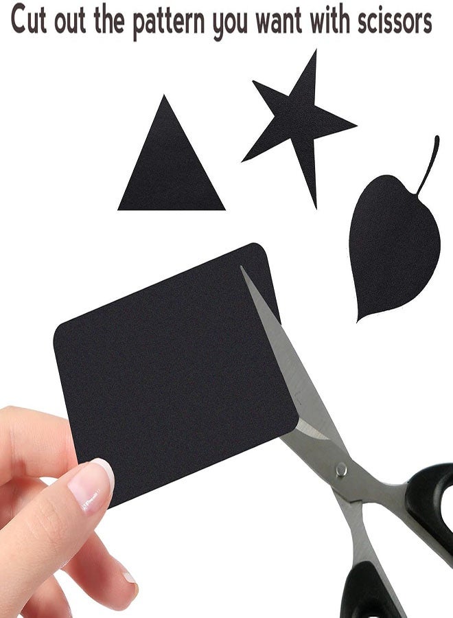 ملصقات السبورة، 240 ملصقًا ذاتي اللصق وقابل للإزالة مع قلمين أبيضين، ملصقات قابلة لإعادة الاستخدام ومقاومة للماء لتخزين المطبخ والمخزن والصناديق والبرطمانات والمكتب - Image 3