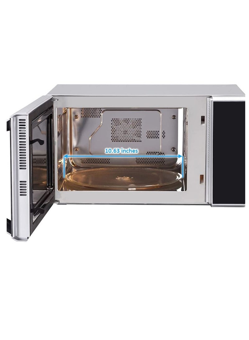 Rubik Microwave Oven Plate Replacement Medium (27cm / 10.63 inch) Turntable Glass Tray Dishwasher Safe, Universal Compatibility  - Image 4