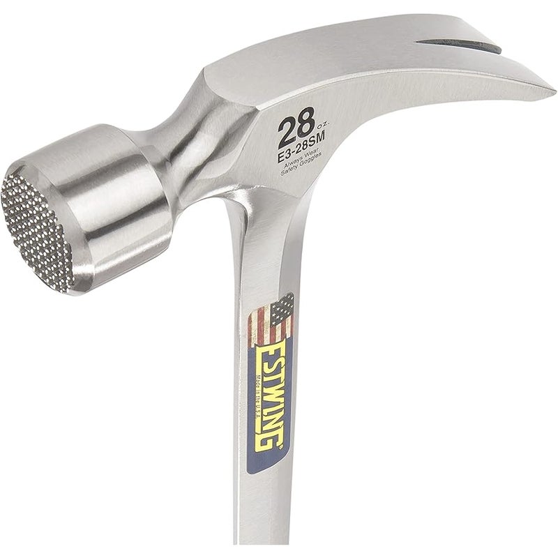 Estwing E3-28SM 28-Ounce Framing Hammer, Milled Face - Image 3