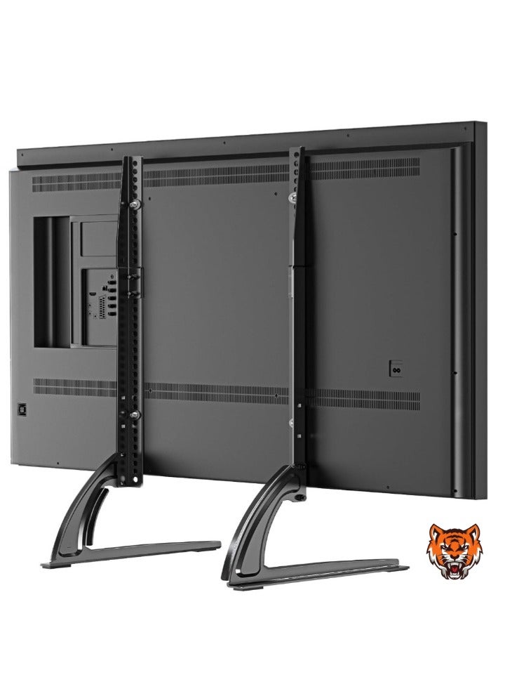 TIGER حامل تلفاز عالمي للسطح - قاعدة قابلة للتعديل في الارتفاع لشاشات LCD و LED و Plasma من 32 إلى 70 بوصة، يتحمل حتى 88 رطل، VESA حتى 800x600 مم - Image 1