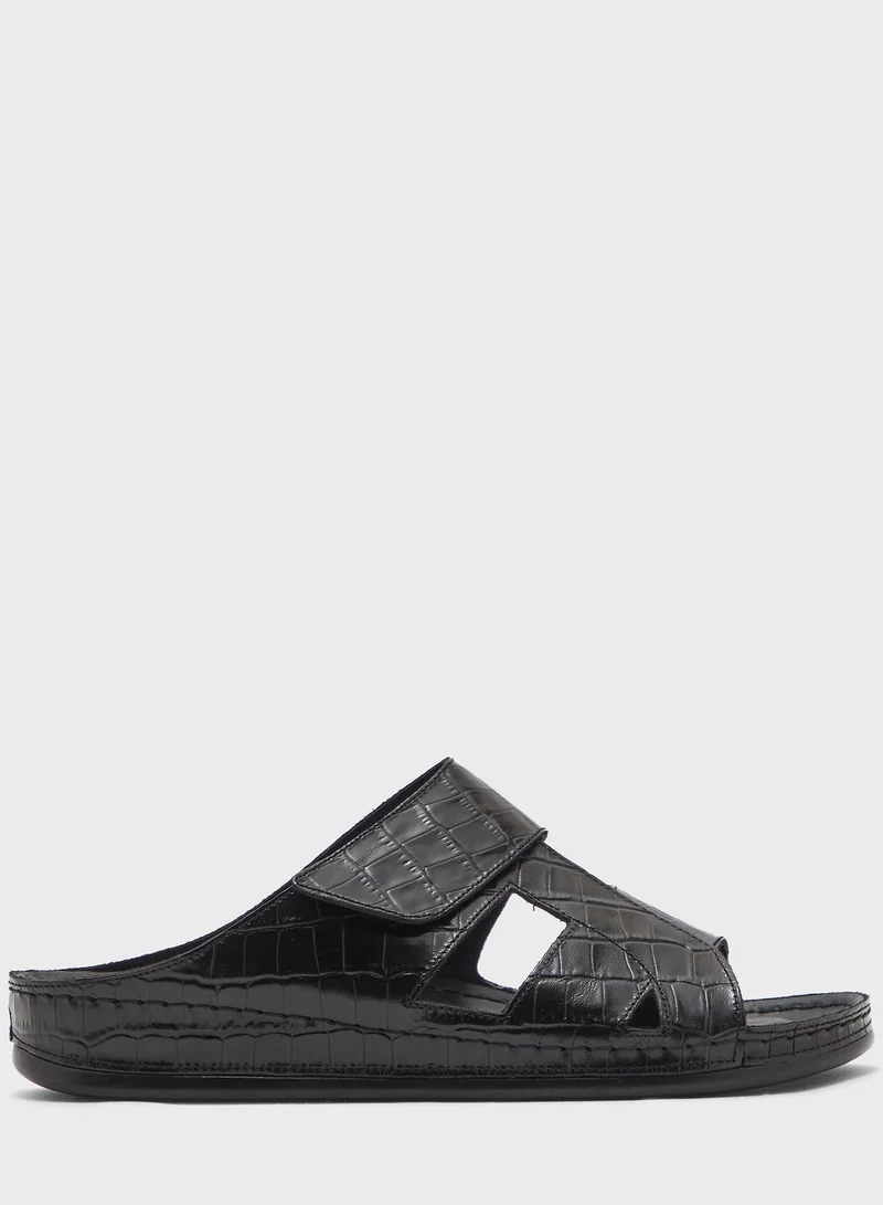 Le Confort Texture Double Strap Sandal