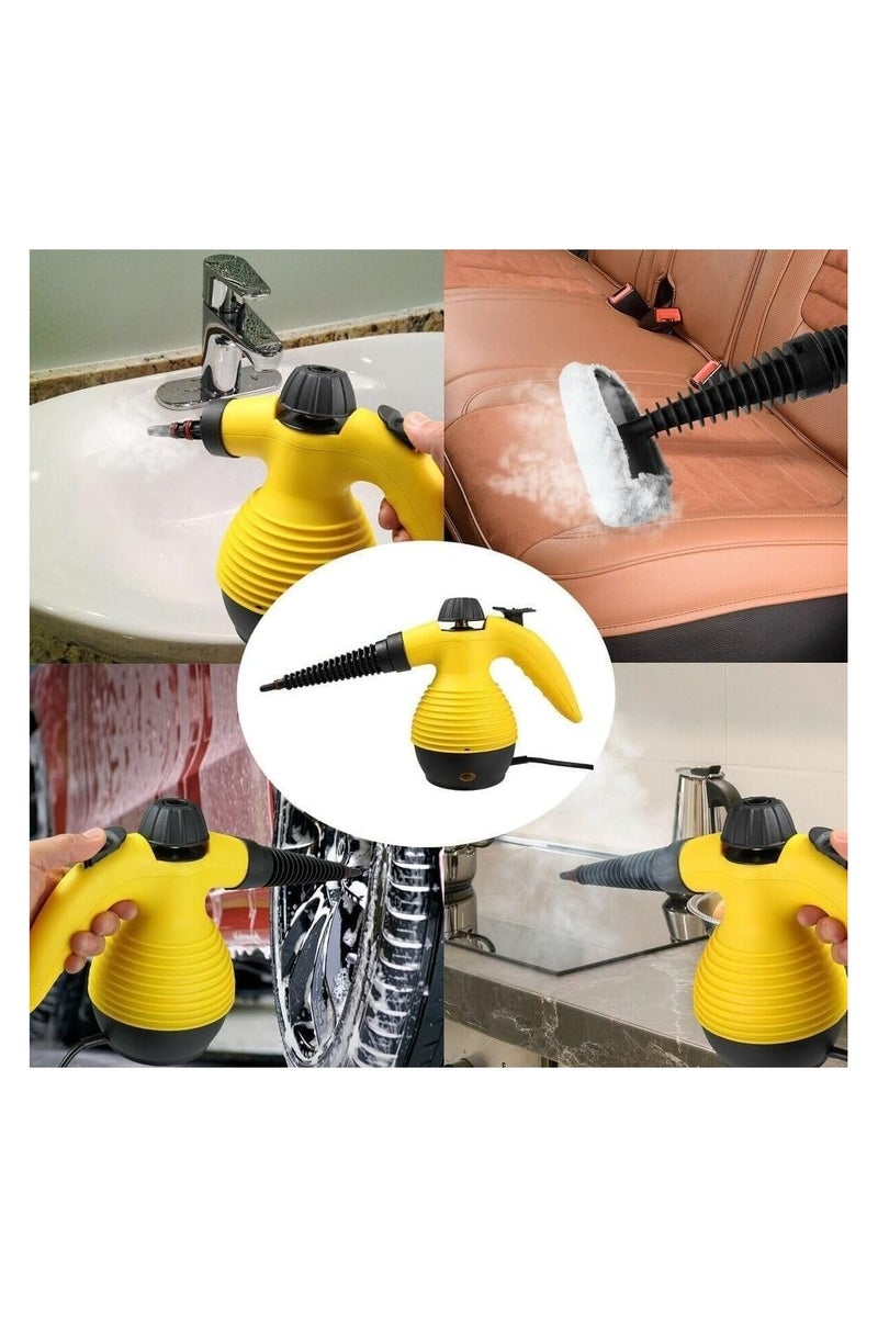 Denx Dinex Handheld Steam Cleaner, 14 in 1, Yellow, DX2911 - Image 3