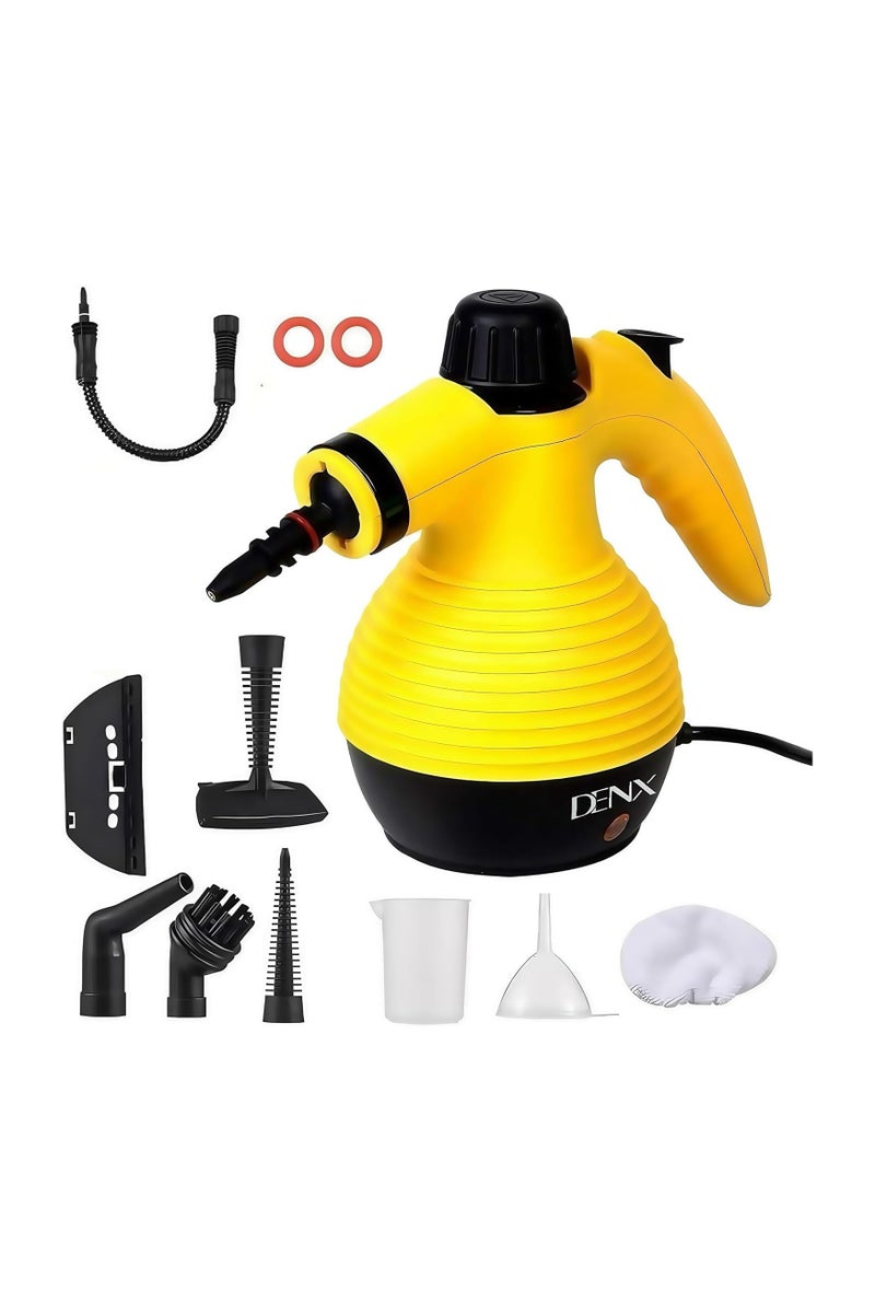 Denx Dinex Handheld Steam Cleaner, 14 in 1, Yellow, DX2911 - Image 5