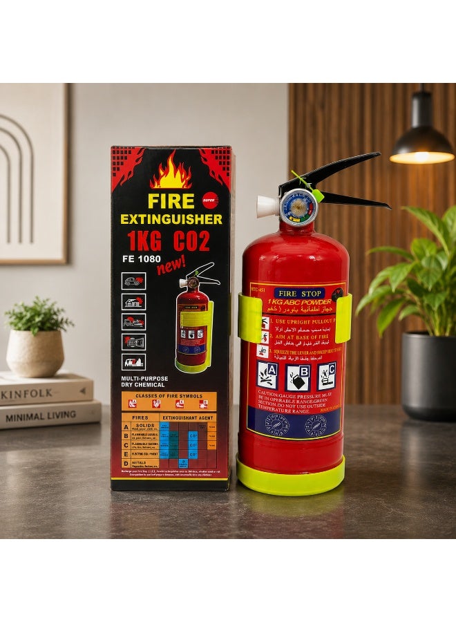 FIRE STOP 1KG Fire Extinguisher Spray for Home Car Kitchen Office | Portable Emergency Fire Suppression Foam | Easy to Use Safety Fire Extinguisher - Image 2
