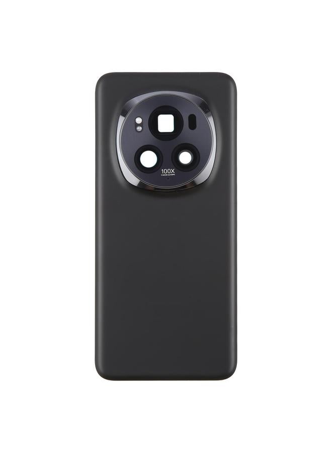 إيروريكس غطاء خلفي لهاتف For Honor Magic6 Pro مع غطاء عدسة الكاميرا (أسود) - Image 2