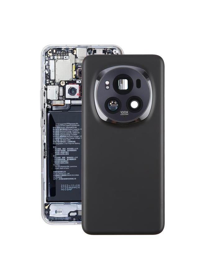 إيروريكس غطاء خلفي لهاتف For Honor Magic6 Pro مع غطاء عدسة الكاميرا (أسود) - Image 1