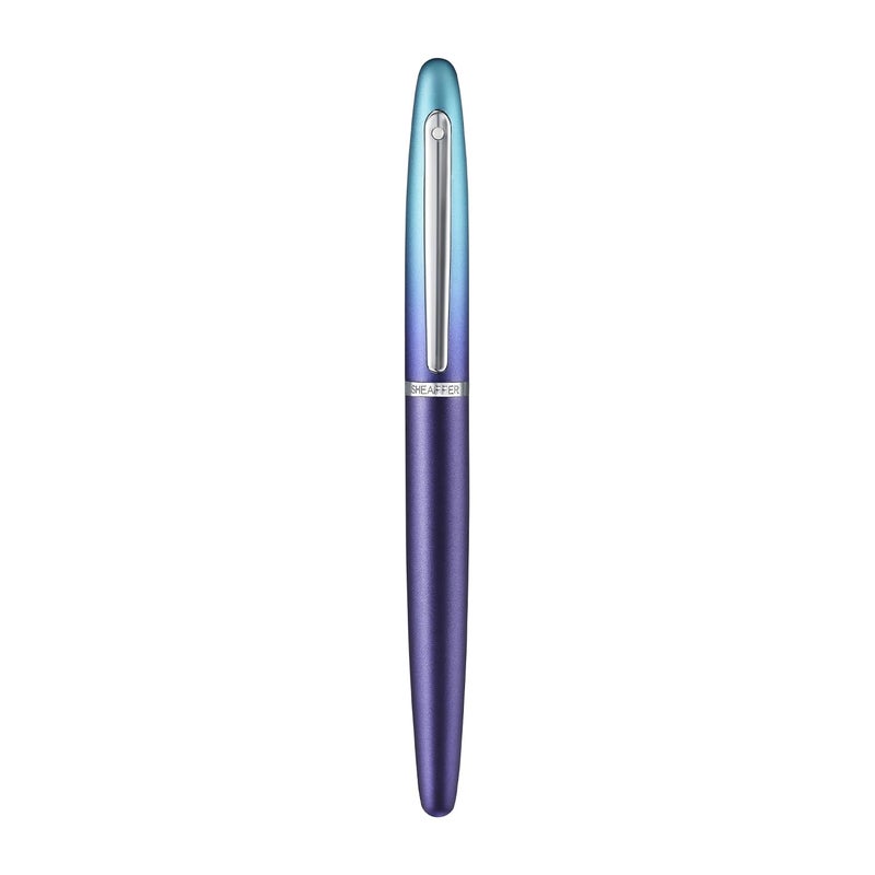 SHEAFFER Pen Sheaffer Expressions Vfm 9430 Gradient Blue And Chrome Trims With Pvd Medium Fp - Image 4