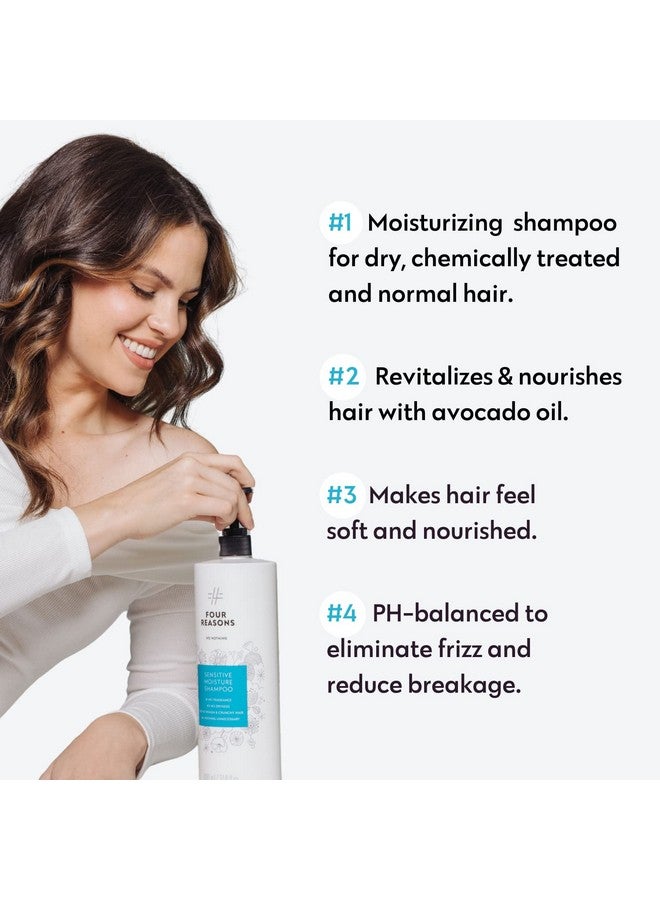 No Nothing Fragrance-Free Moisturizing Shampoo - Hypoallergenic, Unscented, Hydrating for Sensitive Scalp and Skin - Jumbo Size 33.8 fl oz - Image 2