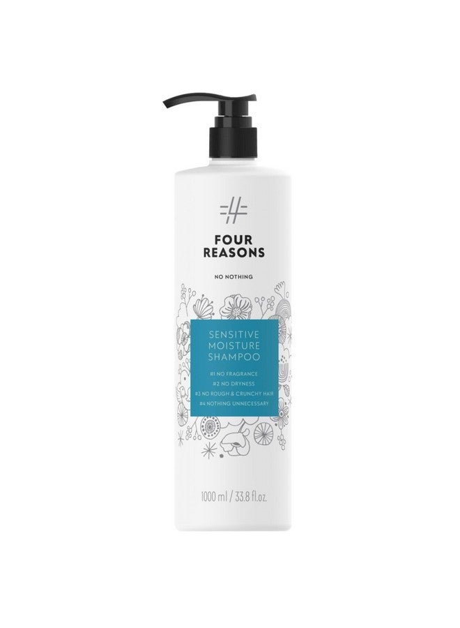 No Nothing Fragrance-Free Moisturizing Shampoo - Hypoallergenic, Unscented, Hydrating for Sensitive Scalp and Skin - Jumbo Size 33.8 fl oz - Image 1