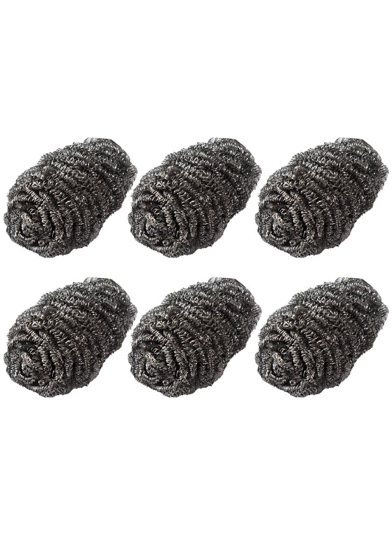 BRITEMAX BM286 BriteMax Stainless Steel Scrubber – 6-Piece Set (18G) - Image 2