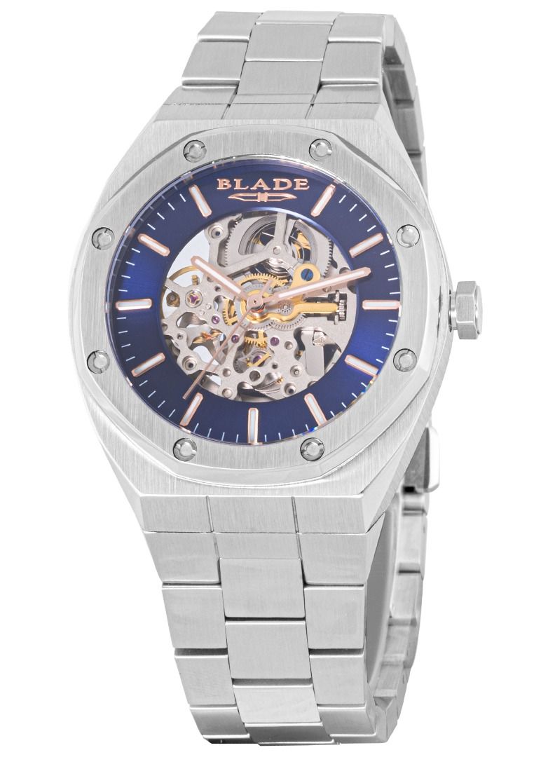 BLADE Octa SS Men's Automatic Blue 3614G2SBS SS Case & Band Watch - Image 1