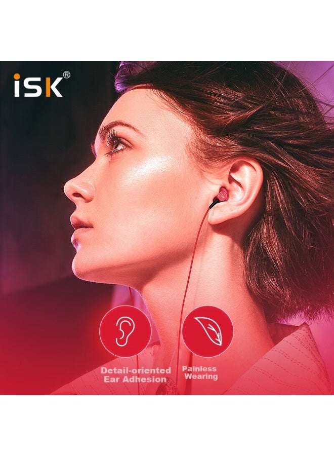Isk K5 Flat-top In-ear Monitoring Headphones For Mobile Phones, Computers, Sound Cards, Streamers Singing, Recording, Voice Acting, And Monitoring. Semi-in Earphones For Music Listening - Image 3