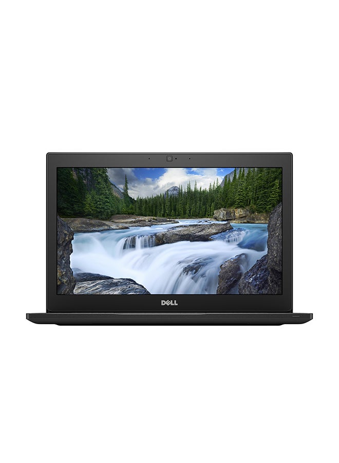 ديل لابتوب لاتيتيود 7290 بشاشة مقاس 12.5 بوصة ومعالج إنتل كور i7 وذاكرة رام سعة 8 جيجابايت ووسيط تخزين SSD سعة 256 جيجابايت وبطاقة رسومات إنتل 620 فائقة الوضوح مع آلة حاسبة أسود - Image 2