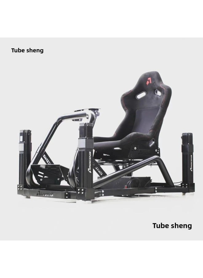 Generic - Simulation Racing Steering Wheel Bracket Seat Fanatec/Csw/Tsxw-product Color:4-point 3inch Strap (default Black) - Image 1