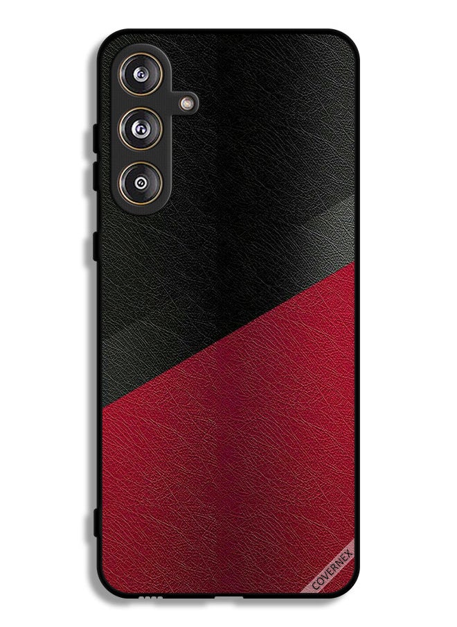 Covernex غطاء واقي لهاتف سامسونج جالاكسي M55 5G بنمط جلد  - Image 1