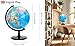 Exerz 10 World Globe Political Map Educational Self Assembled School Globe - Image 4