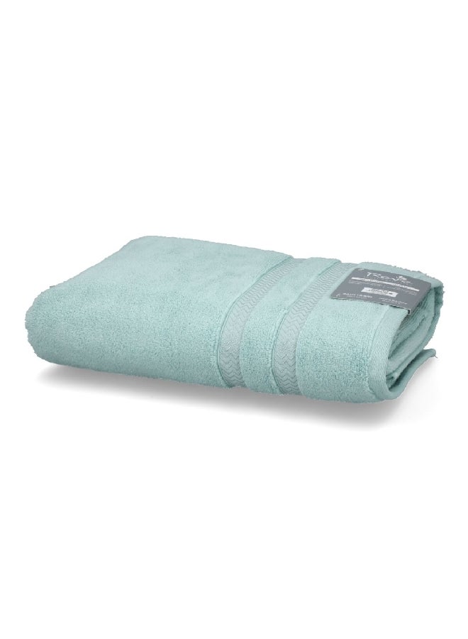 REVE Lucaluca Luxurious Highly Absorbent Cotton Bath Sheet Aqua 100 x 180 cm  - Image 2