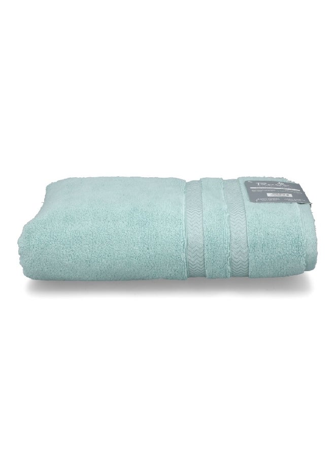 REVE Lucaluca Luxurious Highly Absorbent Cotton Bath Sheet Aqua 100 x 180 cm  - Image 3