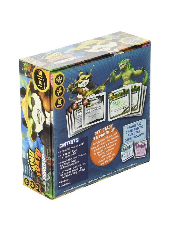 IELLO: King of Tokyo Power Up, New Edition, Set of Evolution Cards to Power up Your Monsters Included, 30 Minute Play Time, 2 to 6 Players, Ages 10 and Up - Image 4