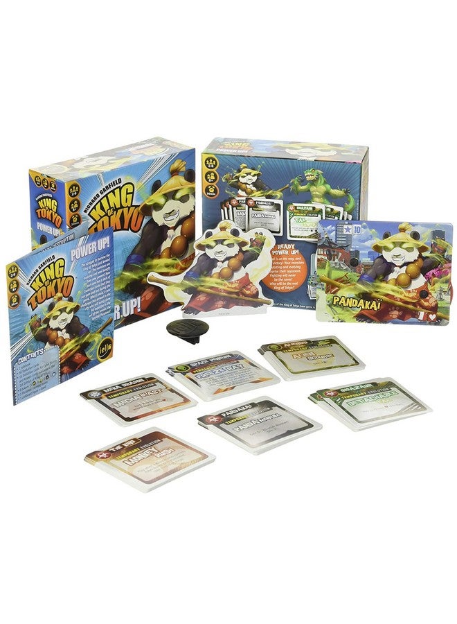 IELLO: King of Tokyo Power Up, New Edition, Set of Evolution Cards to Power up Your Monsters Included, 30 Minute Play Time, 2 to 6 Players, Ages 10 and Up - Image 2