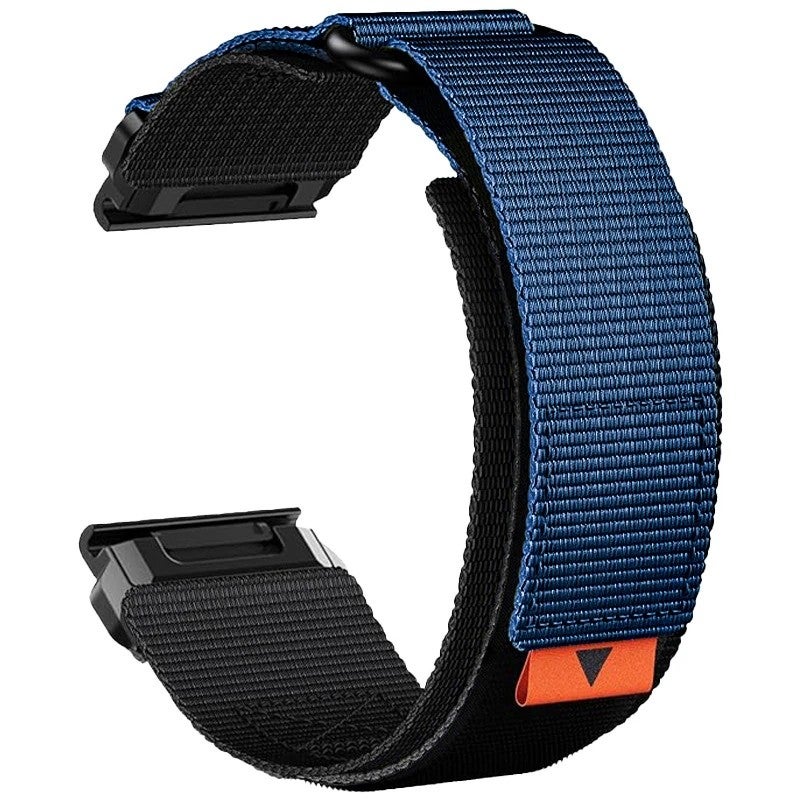 Bluejw 22mm 26mm Quick Fit Replacement Wrist Bracelet Fabric Nylon Sport Strap Band for Garmin Fenix 8 E 7 6 6X 5 6 Pro – Durable, Comfortable & Easy to Install - Image 1