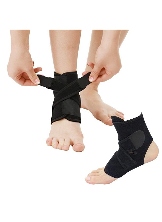 Ant Ankle Support Brace Sleeve Wrap Adjustable Breathable for Plantar Fasciitis, Ligament Damage, Weak Ankles, Achilles Tendonitis and Arthritis, Stabilize Ligaments (Left or Right Foot, 1 Pcs)  - Image 4