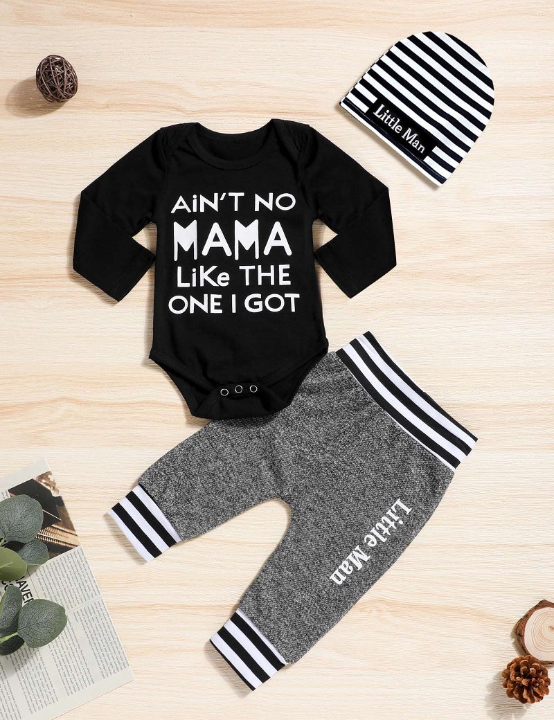Fommy Baby Boy Clothes 3-6 Months Baby Boys Outfits Baby Clothes boy Baby boys Fall Clothes baby Outfits Infant Boy Clothes - Image 3