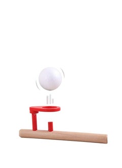 Generic Wooden Balance Ball Interactive Toy Magic Props Floating Blowing Wooden Mouth Training Multicolor  - Image 1