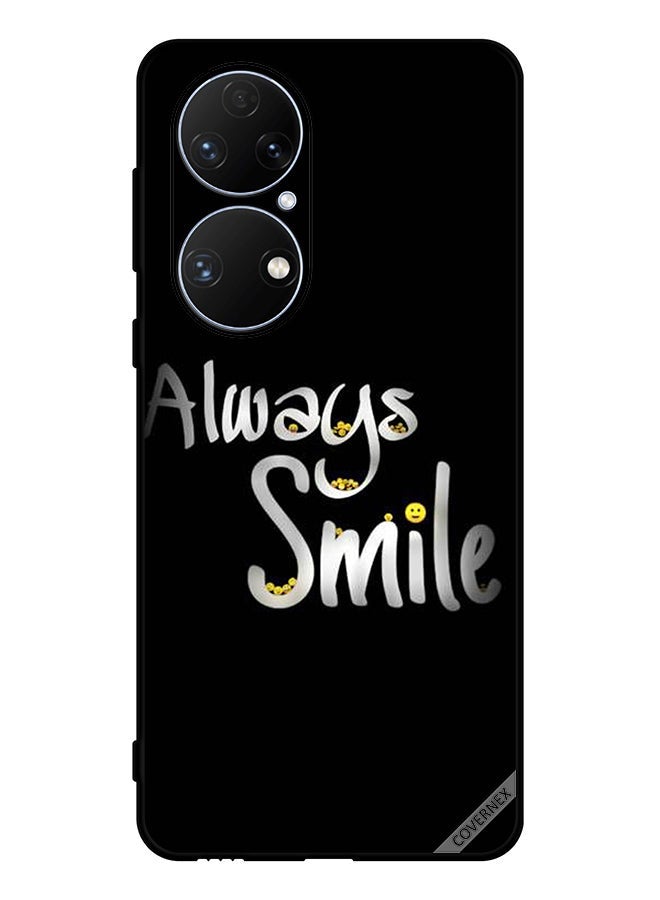 Covernex Protective Case Cover For Huawei P50e Always Smile - Image 1