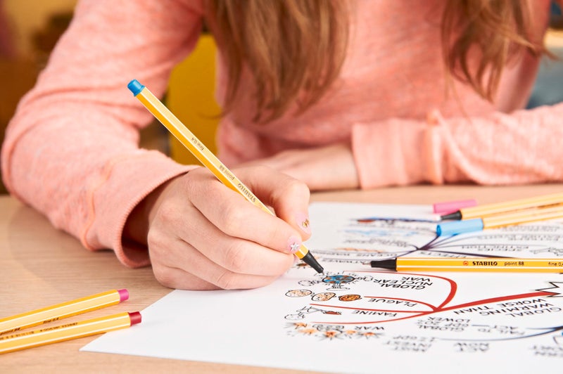 STABILO قلم تحديد - STABILO point 88 - محفظة من 40 - ألوان متنوعة - Image 4