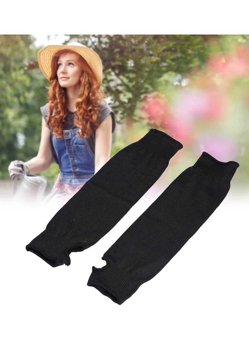 DubaiGallery Unisex Fully Stretched Fingerless Arm Sleeves Skinny Fit Arm Sleeves Sun Protection and Dust Protection - Image 2