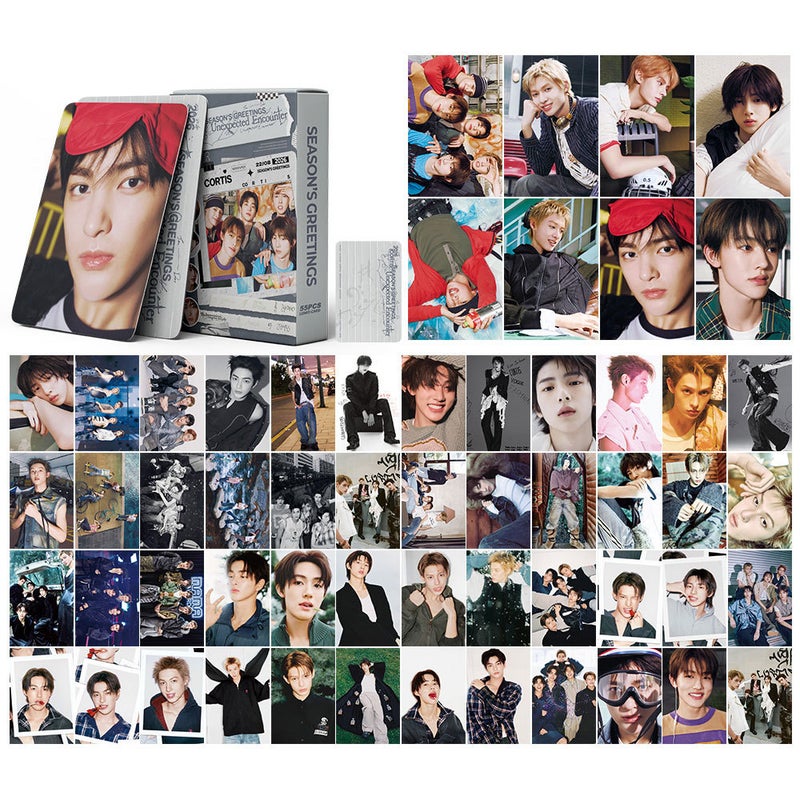 54/55 Card Integration Small Card G-Idle Album Card Kpop Korean Wave Homemade Po Lomo Card Sk - Image 1