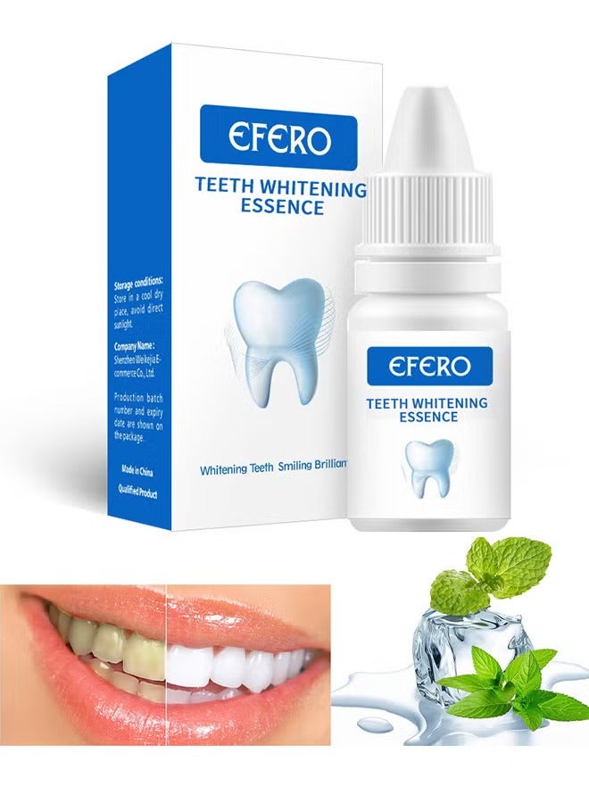 efero Teeth Whitening Essence Powder Clean Oral Hygiene Whiten Teeth Remove Plaque Stains Fresh Breath Oral Hygiene Dental Tools, Natural Teeth Whitener, Brightening, Removing Stains, Keeping Oral Fresh - Image 1