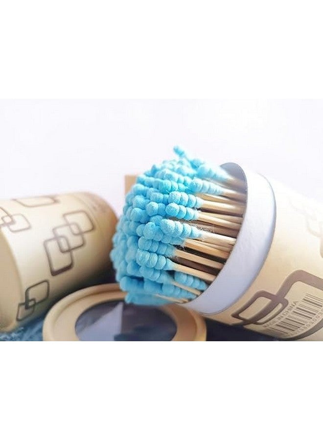 YEKDA Bamboo Cotton Swab Wood Sticks Soft Cotton Buds Cleaning of Ears Tampons Cotonete Pampons Health - Multi Color - Image 4