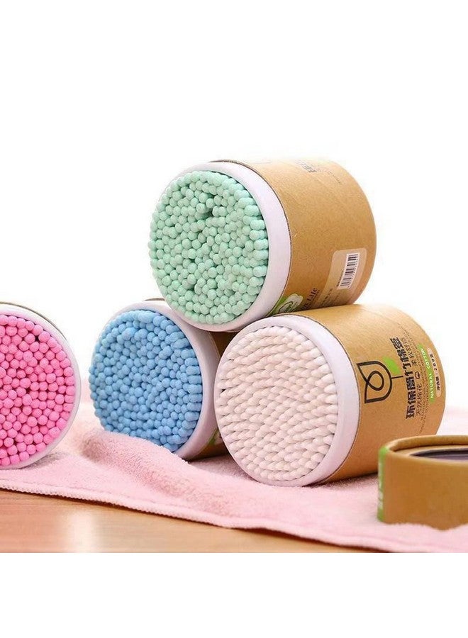 YEKDA Bamboo Cotton Swab Wood Sticks Soft Cotton Buds Cleaning of Ears Tampons Cotonete Pampons Health - Multi Color - Image 1