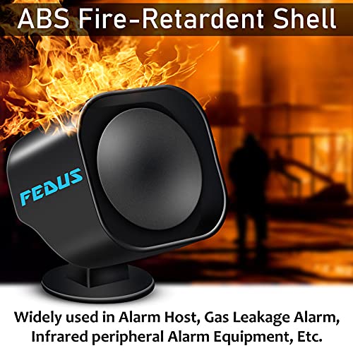 FEDUS 12V 110db Black Super Loud Universal Tuk Tuk Car Motorcycle Vehicle Reverse Gear Safety Horn Car Reverse/Back Gear Tuk Tuk Horn, Car Reverse Safety Device Reverse Beeper Buzzer for All Car Model - Image 2