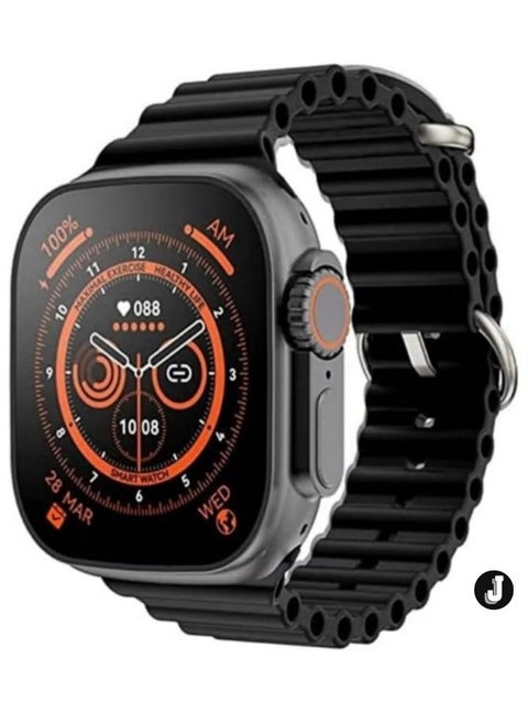 "HK 11 Ultra Max 49mm AMOLED Smartwatch with Dual Straps & Wireless Charging – Compatible with Android & iOS"