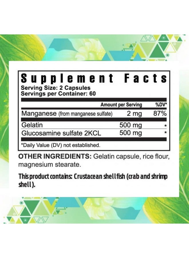 Youngevity Ultimate Gluco-Gel -for Joints, Tendons, Bones & Cartilage | Contains Glucosamine, Gelatin & Manganese | 240 Capsules | 2 Bottles - Image 2