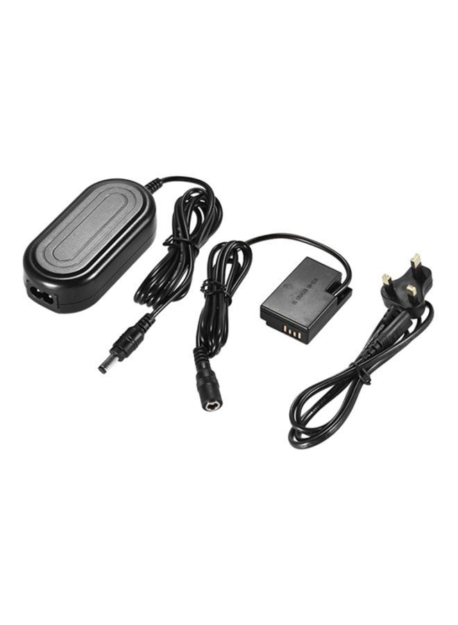 NIBEMINENT Dummy Battery Adapter Camera Charger for Canon 200D/800D/760D/750D Black  - Image 1