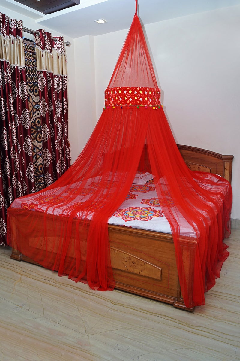 CREATIVE TEXTILES Mosquito Net Size :- Single Bed - Image 1