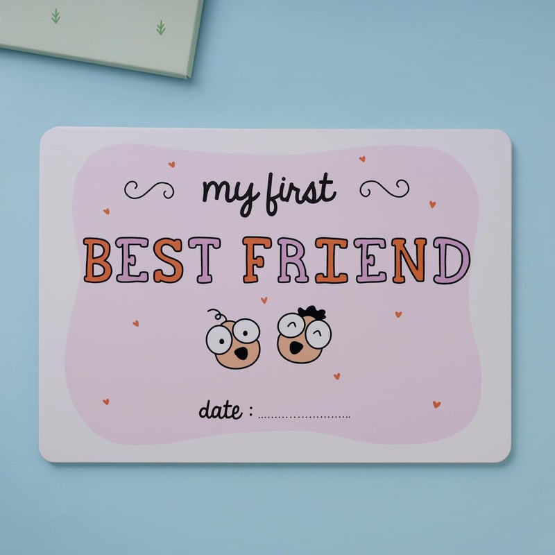 Oye Happy - Smilestones Baby Milestone Placards | Set of 9 Adorable Cards | Capture Baby’s Firsts - Image 3