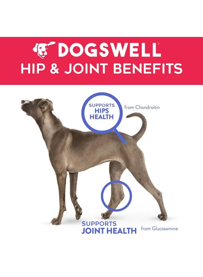 DOGSWELL Hip & Joint Slices Functional Dog Treats, Beef 8 oz. Bag - Image 4