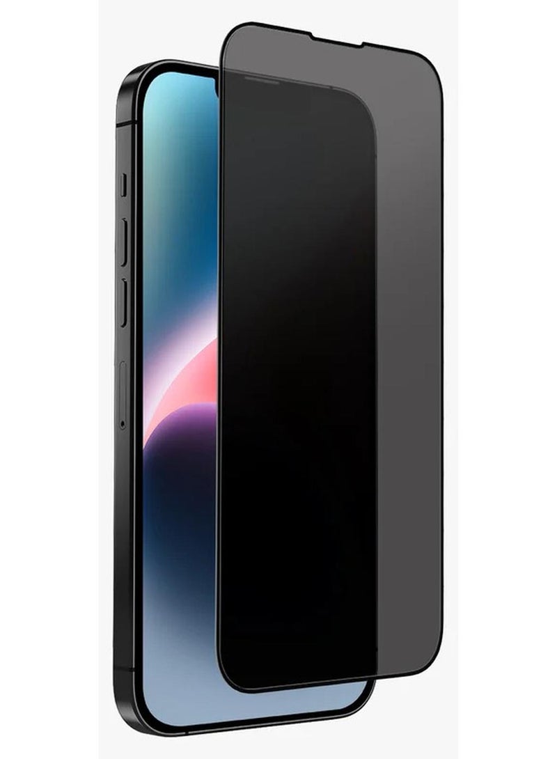 Original Tempered Dustproof Privacy Glass Screen Protector Compatible For iPhone 14 - Image 1