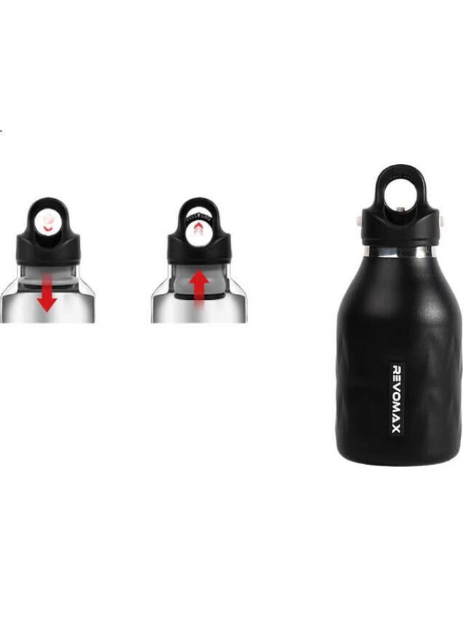 Revomax Non-Slip Insulated Cup, 316 Stainless Steel, Student Thermos, Coffee Mug - 473Ml, Starry Black - Image 3