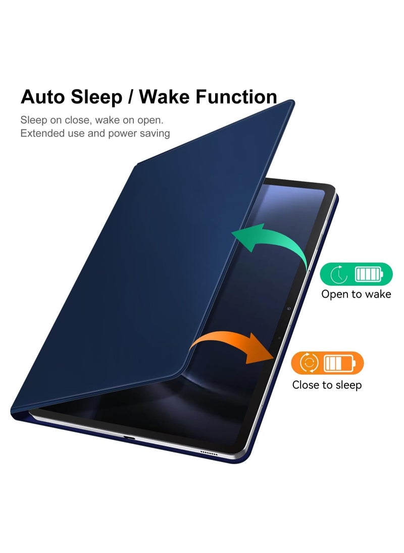 General - Magnetic Case for Galaxy Tab S10 Plus 2024/S9 FE +/S9 + 12.4 inch, Lightweight Smart Case for Galaxy Tab S10+/S9 FE+/9+ with Hidden Pen Clip - Image 1